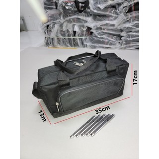 Combo Túi Đồ nghề (35cm x 13cm x 17cm) + 1 sét dao rọc giấy 5 cây