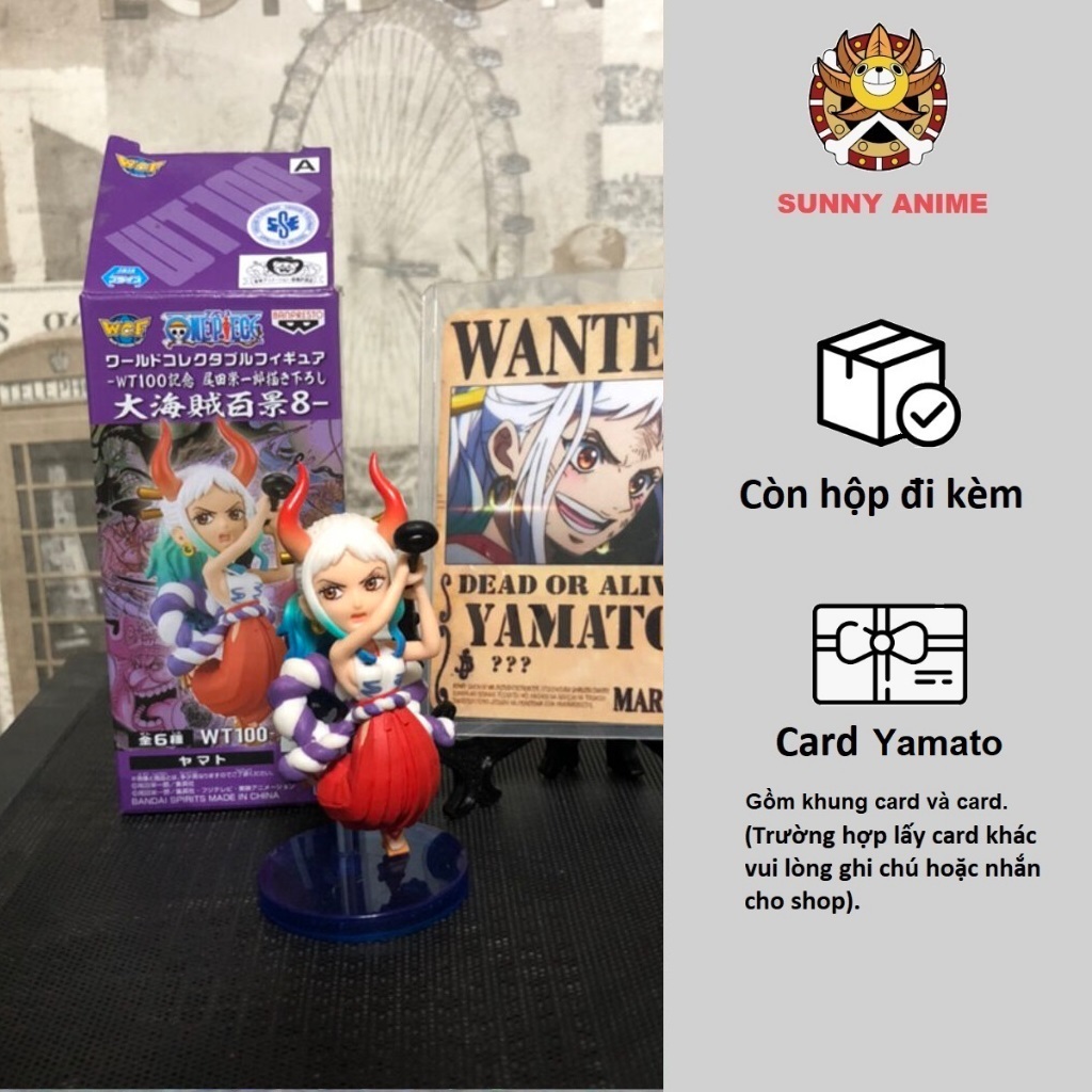 Mô hình One Piece chính hãng - Yamato dạng người Wano WCF - Mô hình Yamato wcf tại Shop Sunny Anime