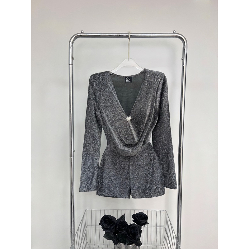 👚JUMPSUIT KIM TUYẾN TAG ĐÁ CỔ ĐỖ