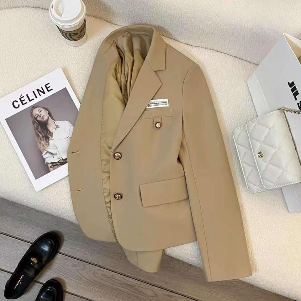 Áo blazer nữ áo khoác hàng Quảng Châu phong cách thời trang đẹp form dáng HCOM630