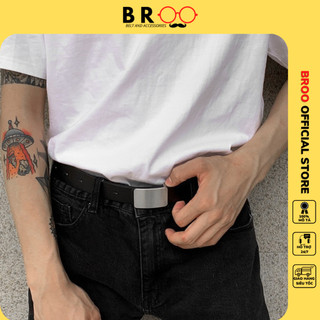 Thắt lưng nam nữ bản nhỏ Ulzzang đơn giản, dây nịt học sinh thời trang Hàn Quốc bản 2.8cm
