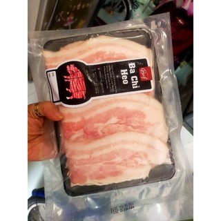 Ba chỉ heo cuộn & trải. khay 500g