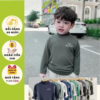 Áo thun tăm cổ 3 phân Bear Bernie cho bé