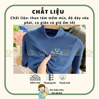 Áo thun tăm cổ 3 phân Bear Bernie cho bé