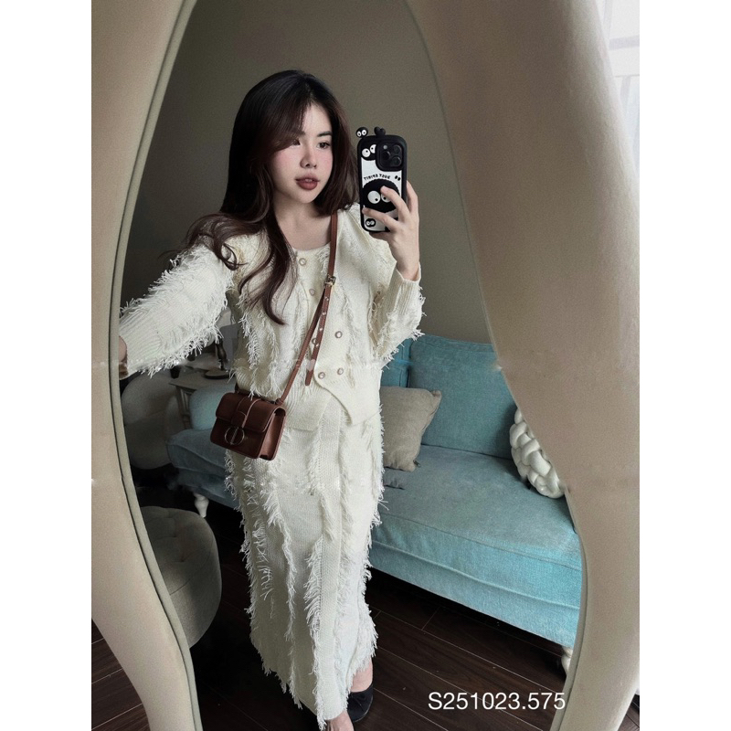 SET ÁO KÈM CHÂN VÁY DÀI