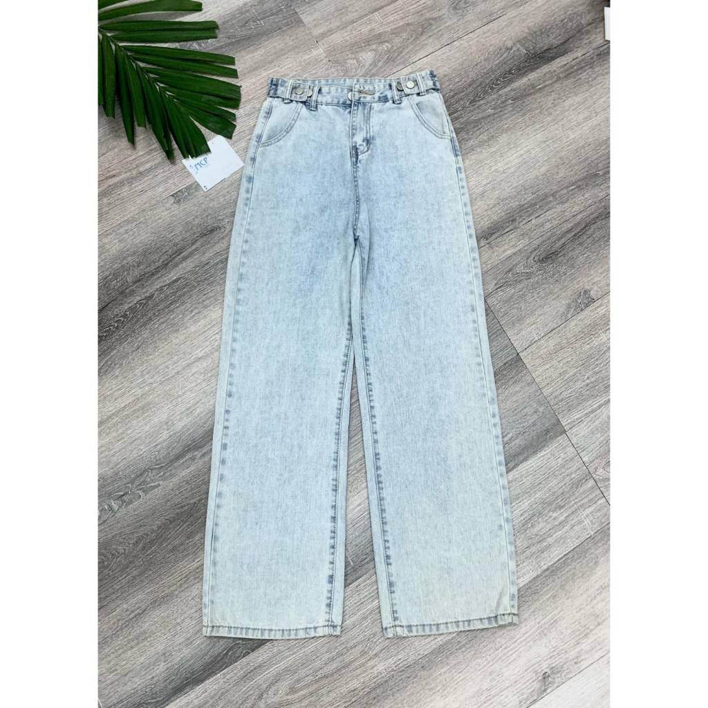 Quần jean dáng suông thời trang