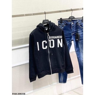Áo khoác nam nữ nỉ i.c.o.n . Chất nỉ cotton ,ln