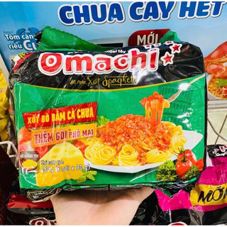 combo 5 gói mì tôm omachi