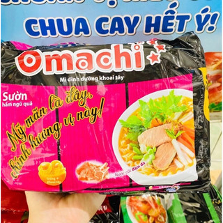 combo 5 gói mì tôm omachi