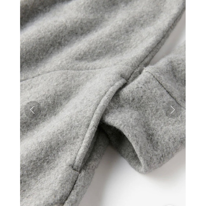 Áo khoác nỉ dây kéo có mũ  - Thanh lý vnxk