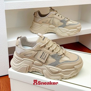 Giày Sneaker, Giày nữ đẹp quảng châu, dày thể thao, sneaker nữ trắng be đen đi học đi chơi, giayf nội địa trung K819