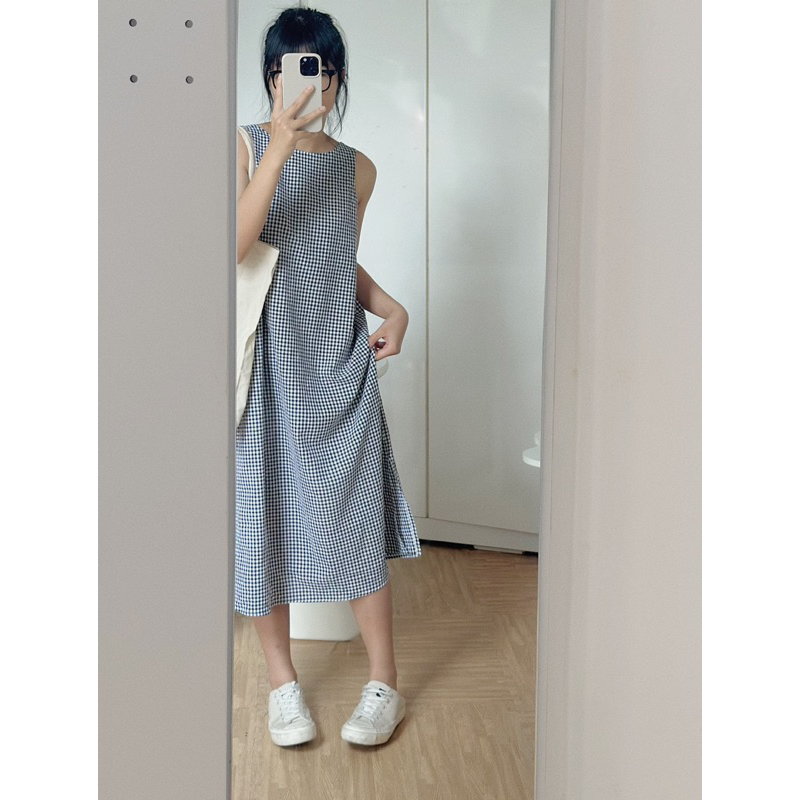 Ưu đãi - Đầm dáng suông vintage Kimi 18made ✿ 𝐁𝐲 𝐄𝐢𝐠𝐡𝐭𝐞𝐞𝐧 𝐀𝐠𝐚𝐢𝐧