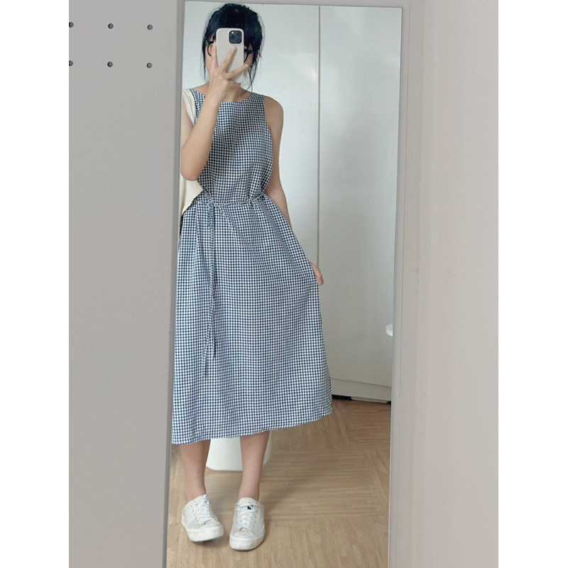 Ưu đãi - Đầm dáng suông vintage Kimi 18made ✿ 𝐁𝐲 𝐄𝐢𝐠𝐡𝐭𝐞𝐞𝐧 𝐀𝐠𝐚𝐢𝐧