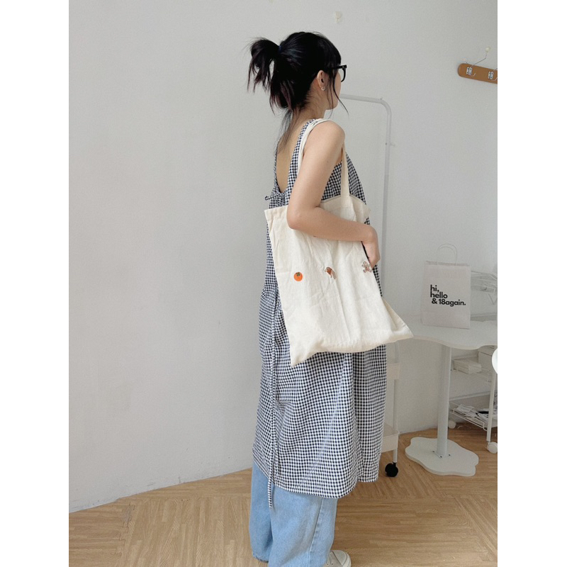 Ưu đãi - Đầm dáng suông vintage Kimi 18made ✿ 𝐁𝐲 𝐄𝐢𝐠𝐡𝐭𝐞𝐞𝐧 𝐀𝐠𝐚𝐢𝐧