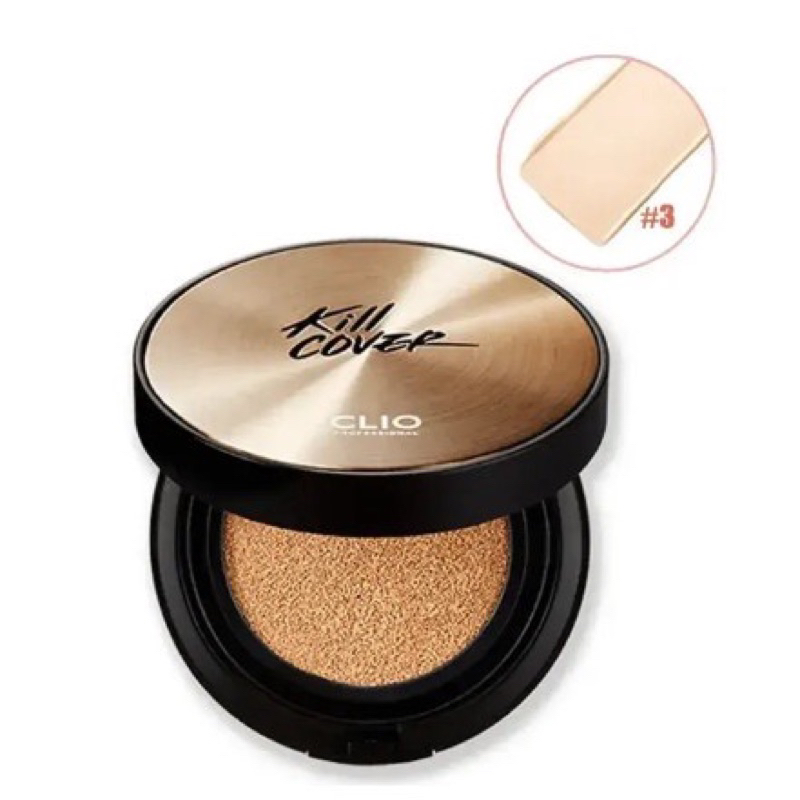 Phấn Nước CLIO Kill Cover Ampoule Cushion  15g kèm lõi