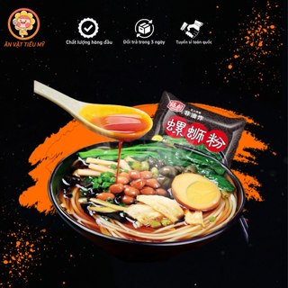 Bún ốc thôn ông trần gói nhỏ 120g ăn liền, Bún ốc liễu châu lý tử thất nhiều thương hiệu, đồ ăn nội địa