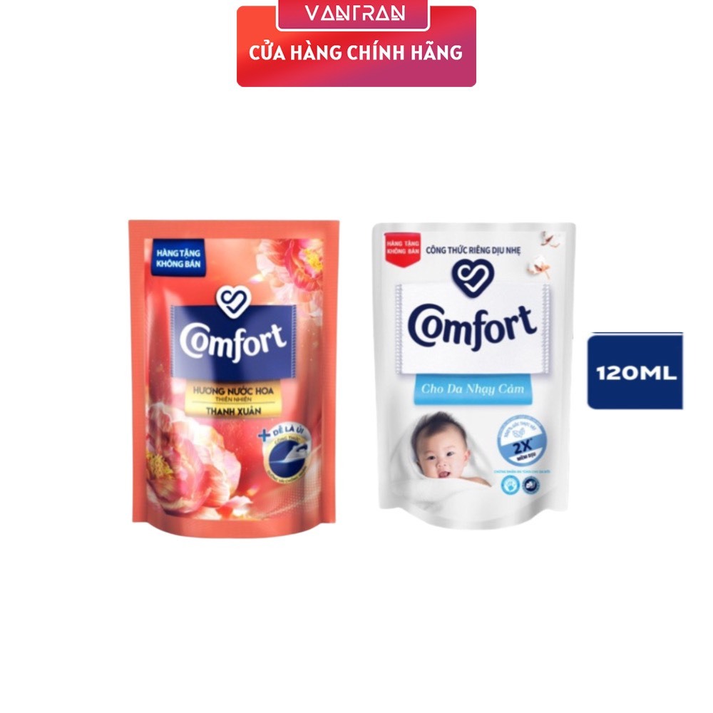 Túi nước xả làm mềm vải Comfort 120ml/ 200ml