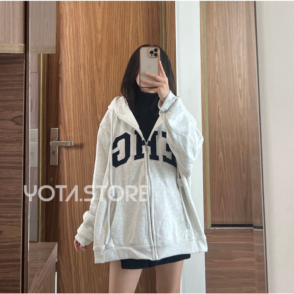 Áo khoác hoodie zipper - HD05