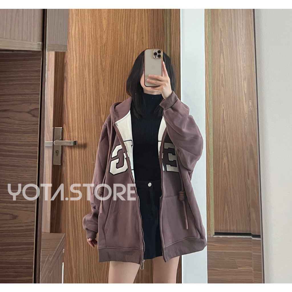 Áo khoác hoodie zipper - HD05