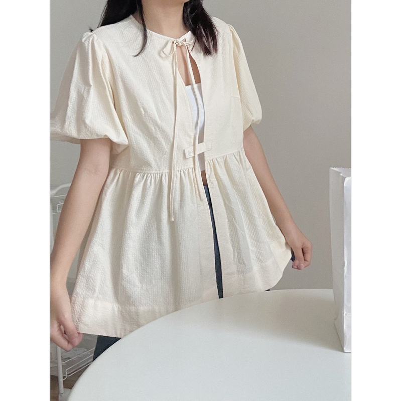 Áo babydoll Yuki 18made ✿ 𝐁𝐲 𝐄𝐢𝐠𝐡𝐭𝐞𝐞𝐧 𝐀𝐠𝐚𝐢𝐧