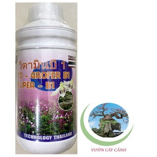 Phân bón lá vitamin b1 grofer thái lan - kích ra rễ, đâm chồi, dưỡng cây - #095a# 1lít