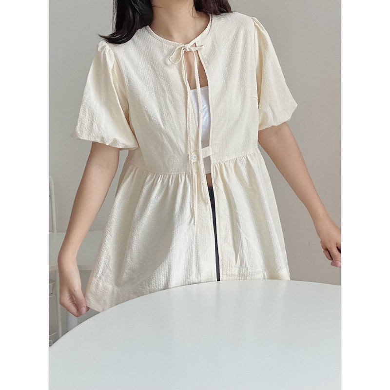 Áo babydoll Yuki 18made ✿ 𝐁𝐲 𝐄𝐢𝐠𝐡𝐭𝐞𝐞𝐧 𝐀𝐠𝐚𝐢𝐧