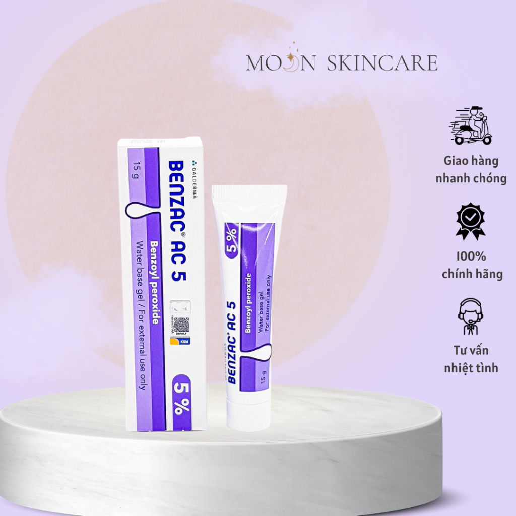 Gel Ngừa Mụn Benzac Ac 5% 15g