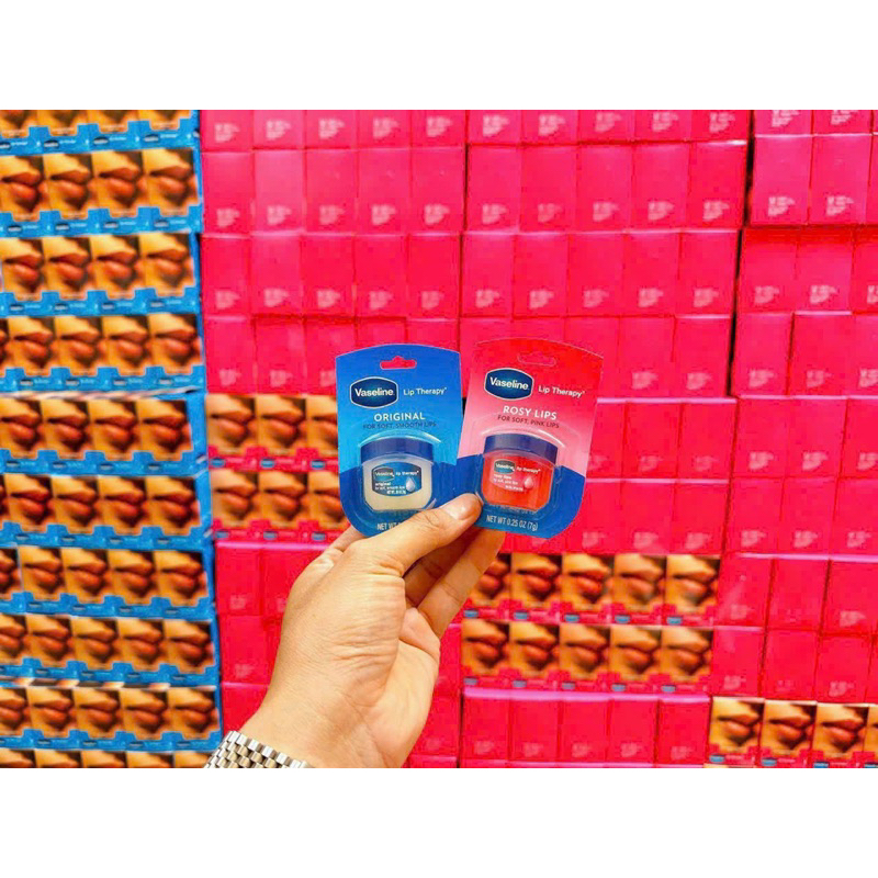 Sáp Dưỡng Môi Hồng Xinh Vaseline Lip Therapy Rosy Lip 7g