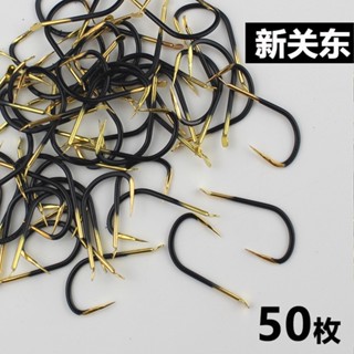 [50cái] Lưỡi câu không ngạnh Vàng Đen CHUYÊN CÂU CÁ TỰ NHIÊN