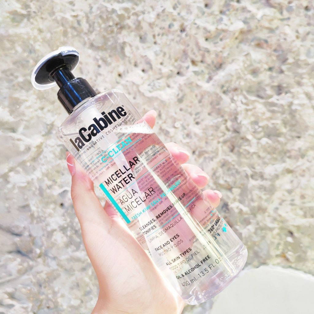 Nước tẩy trang LaCabine C-CLEAN Agua Micelar dược mỹ phẩm Tây Ban Nha 400ml