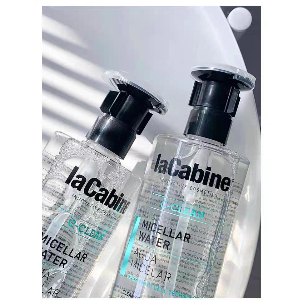 Nước tẩy trang LaCabine C-CLEAN Agua Micelar dược mỹ phẩm Tây Ban Nha 400ml