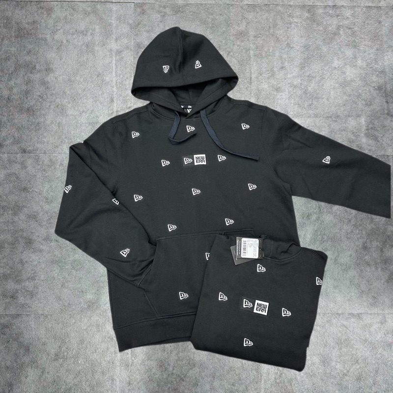 ÁO HOODIE NEW ERA x MLB NE THÊU 13560523 - ÁO NỈ HOODIE NEW ERA CÓ MŨ CHÍNH HÃNG