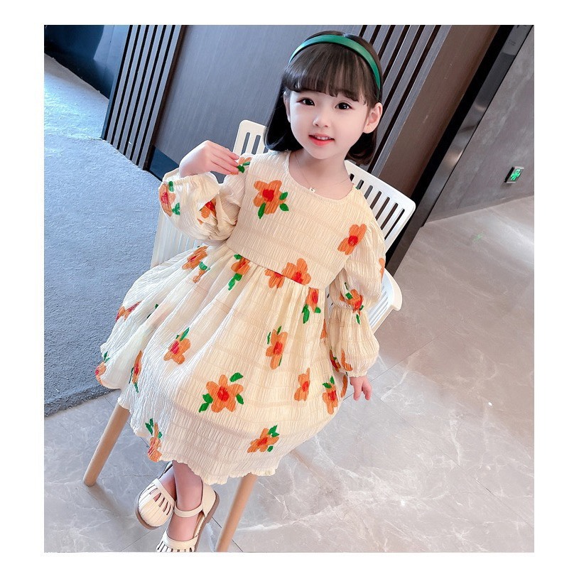 Váy đũi xốp bồng bềnh bé gái