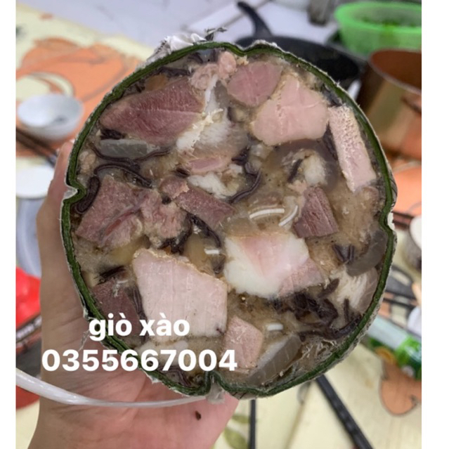giò xào ngon 0,5kg nêm mắm tiêu truyền thống