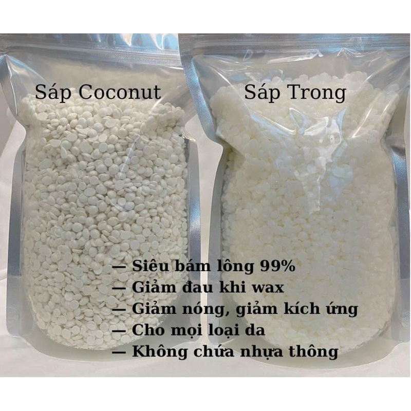 Túi 1kg Sáp wax beans cao cấp PTwaxing