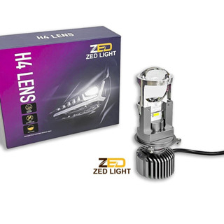 Bóng Led Pha Bi Cầu Siêu Sáng Mini V9 Zedlight 60W Chân H4 Lắp Xe Máy Ô tô Bảo Hành 12 Tháng