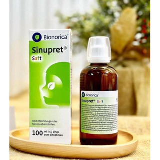 Siro Bionorica Sinupret Saft 100ml thảo dược tai mũi họng 2y+