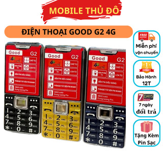 Điện Thoại Bàn Phím Người Già 4G Good G2 Loa To Chữ Lớn