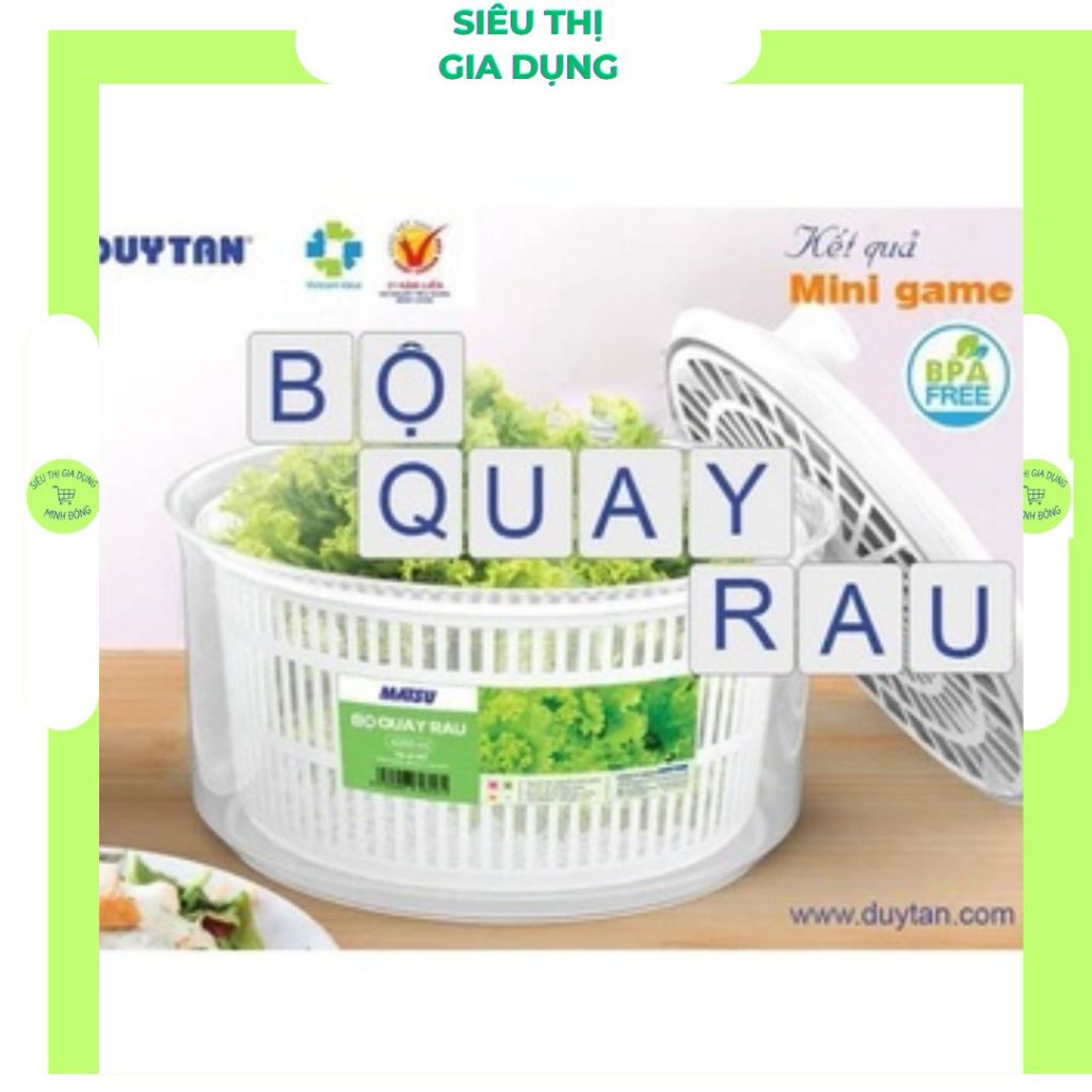 Bộ quay rau lớn Duy Tân (Ø 26,2 x 20 cm)