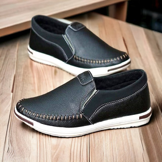 Giày lười nam da mềm khâu đế kiểu dáng lịch lãm sang trọng 2 màu nâu và đen đế khâu chắc chăn(L23)