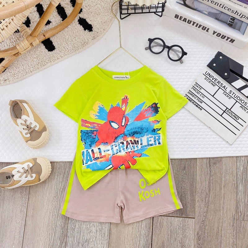 CT02- BỘ CỘC TAY THUN LẠNH CHO BÉ