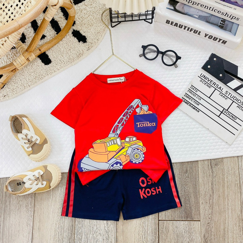 CT02- BỘ CỘC TAY THUN LẠNH CHO BÉ