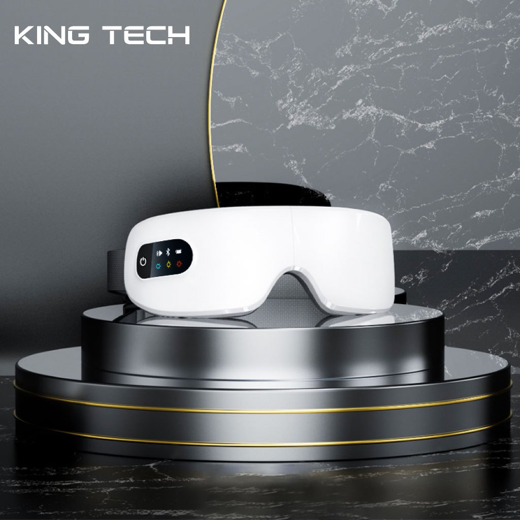 Máy Massage Mắt Bản Nâng Cấp 4 Chế Độ Massage Tích Hợp Chế Độ Rung Kết Nối Bluetooth Làm Giảm Mỏi Mắt và Lưu Thông Máu