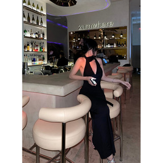 [order] BABICHE Đầm Bodycon Cổ Đổ Dáng Dài Choàng Cổ