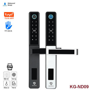 Khóa cửa vân tay KG-ND09 App TTLOCK cho cửa nhôm