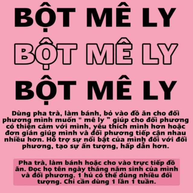 BỘT MÊ LY MIMI