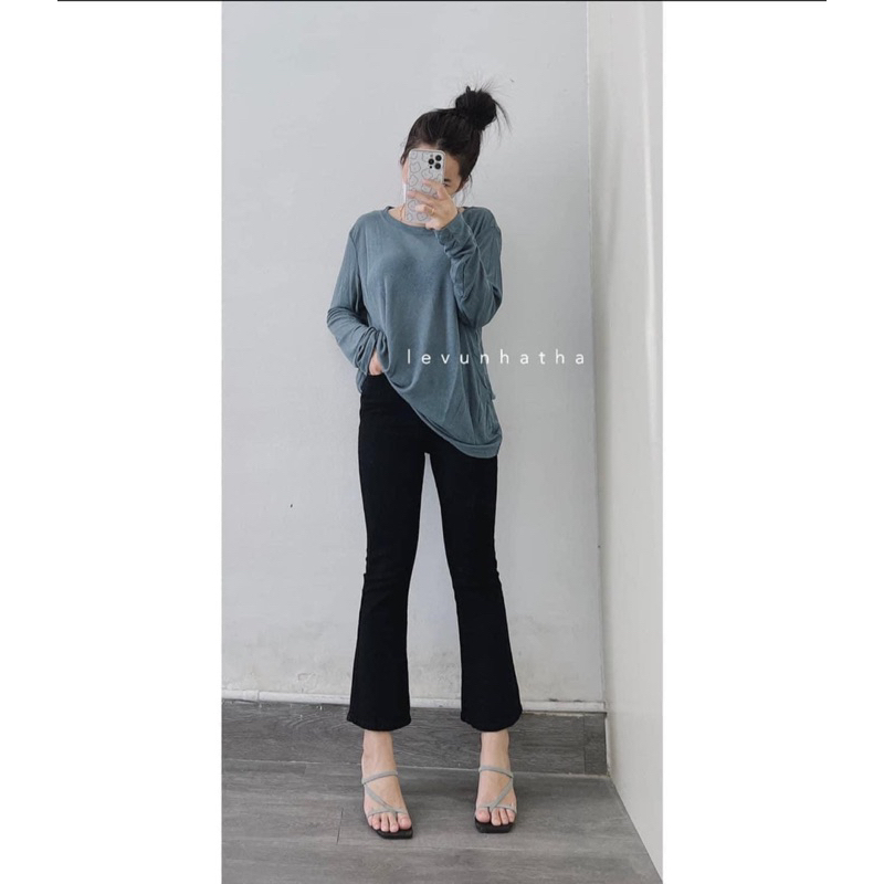 Quần Jeans Loe Nhẹ Lưng Cao Siêu Đẹp