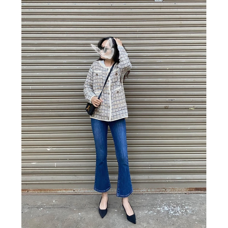 Quần Jeans Loe Nhẹ Lưng Cao Siêu Đẹp