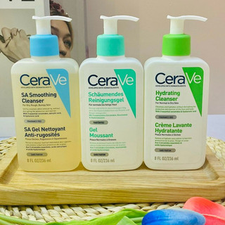 Sữa rửa mặt tạo bọt Cerave Foaming Facial Cleanser 236ml