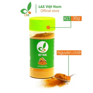 Bột nghệ nguyên chất - hũ 30gr | las việt nam